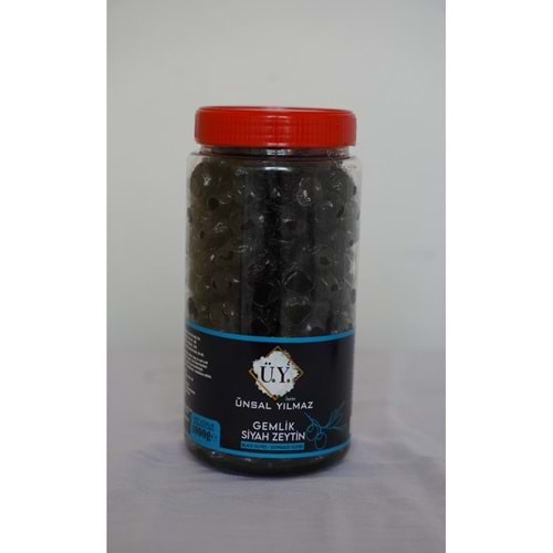 YAĞLI SELE GEMLİK SİYAH ZEYTİN 381/410 CAL Ü.Y 1 KG
