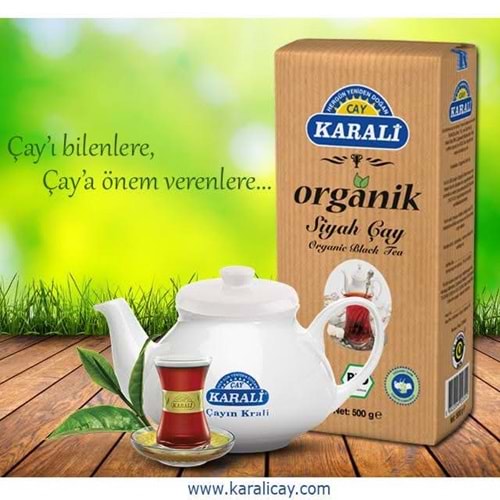 ORGANİK SİYAH ÇAY KARALİ 500 GR