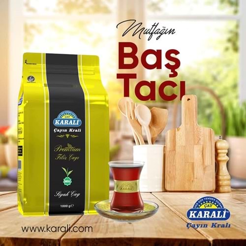 KARALİ PREMİUM FİLİZ ÇAY 1000 GR