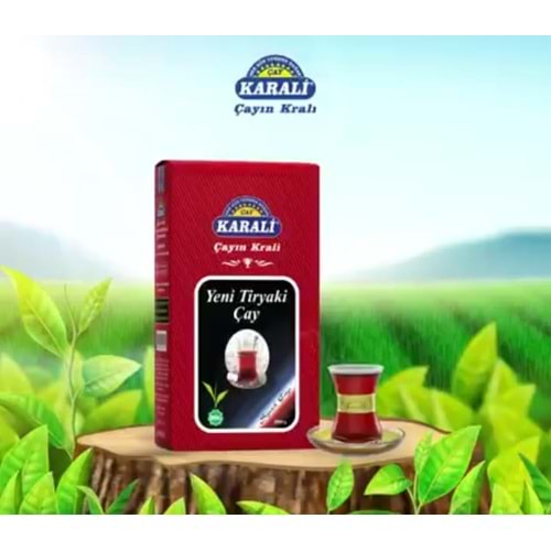 KARALİ TİRYAKİ SİYAH ÇAY 1000 GR