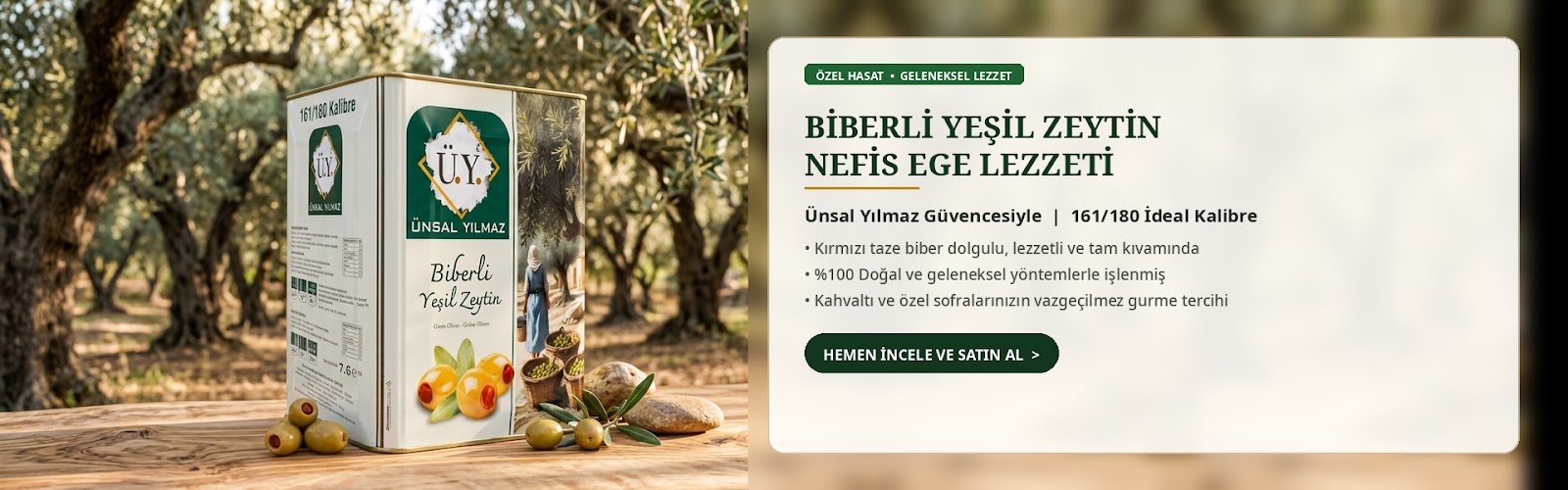 biberli yeşil zeytin