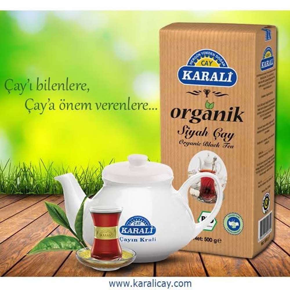 ORGANİK SİYAH ÇAY KARALİ 500 GR