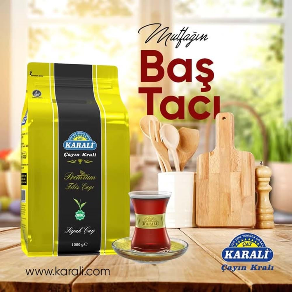 KARALİ PREMİUM FİLİZ ÇAY 1000 GR