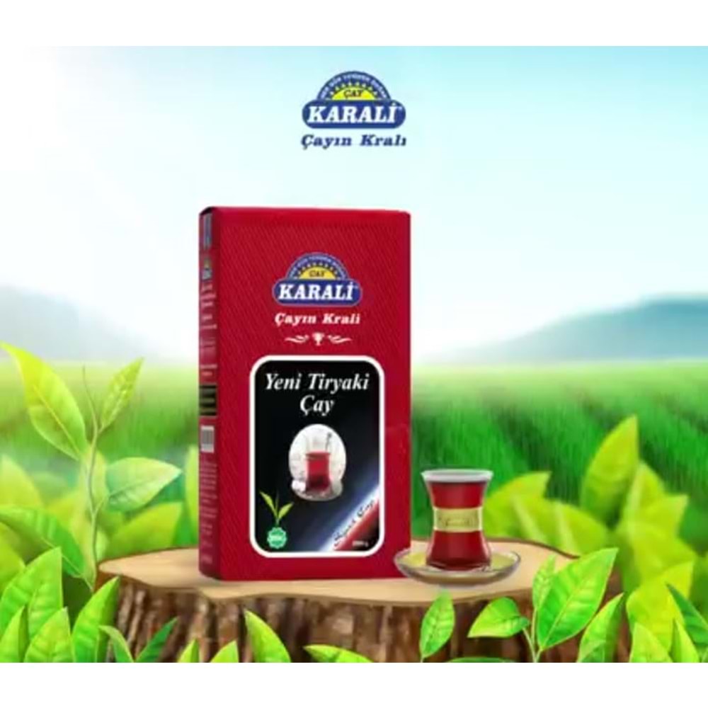 KARALİ TİRYAKİ SİYAH ÇAY 1000 GR